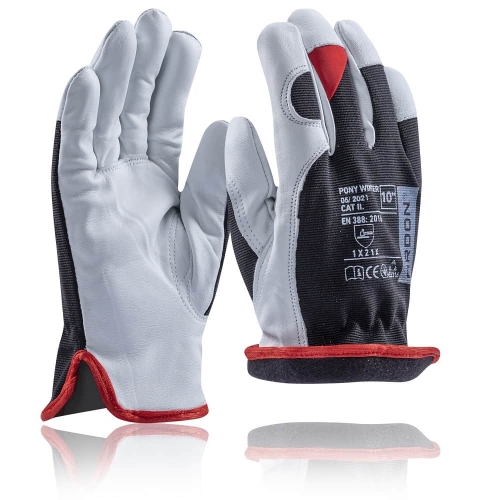 Winter gloves ARDON®PONY WINTER - with sales label Black
