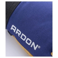 Combined gloves ARDON®AUGUST - without fingertips Blue