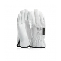 Full leather gloves ARDONSAFETY/D-FNS Gray