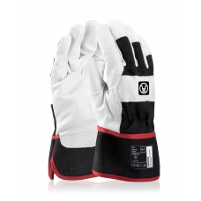 Combined gloves ARDON®WALL - with sales label Gray