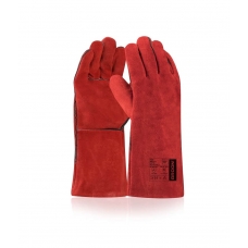 Welding gloves ARDONSAFETY/RENE - with sales label Red