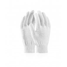 Knitted gloves ARDONSAFETY/ABE UNI White