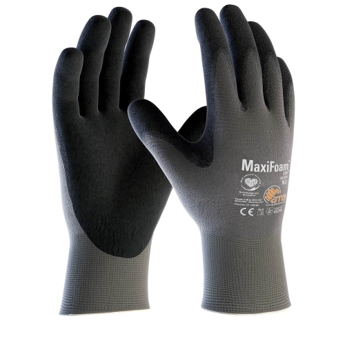 ATG® soaked gloves MaxiFoam® LITE 34-900 Gray