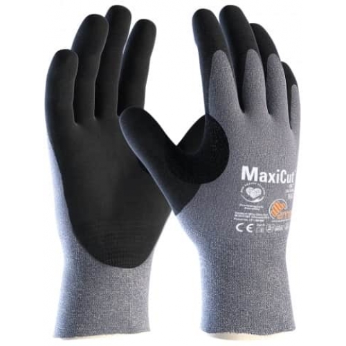 ATG® anti-cut gloves MaxiCut® Oil™ 44-504 Blue