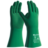 ATG® chemical gloves MaxiChem® Cut™ 76-833 - TRItech™ Green
