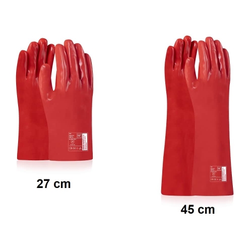 Dipped gloves ARDONSAFETY/RAY Red