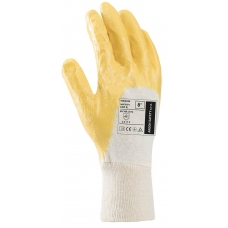 ARDONSAFETY/HOUSTON dipped gloves, yellow Yellow