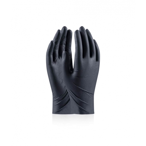 Jednorazové rukavice GRIPPAZ® 246A čierne