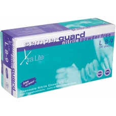 SEMPERGUARD® Xtra Lite disposable gloves - powder-free Blue