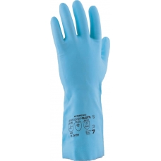 Chemical gloves SEMPERSOFT ON SALE Blue