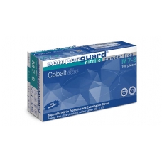 Disposable gloves SEMPERGUARD® Cobalt 07/S - powder-free Blue