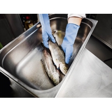 Household gloves SEMPERVELVET Blue