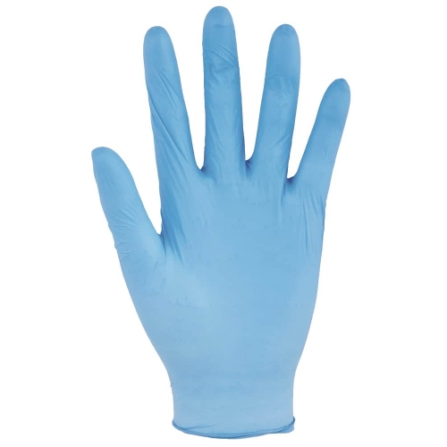 Disposable gloves PROTECTS HYGIENIC VINYL - powder-free - blue Blue