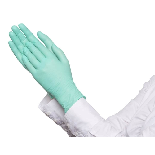 Sempermed® climate neutral disposable gloves - powder-free - retail package 50 pcs Green