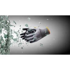 Anti-cut gloves ARDON®CUT TOUCH OIL 4B Gray
