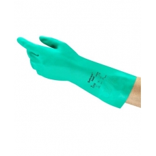 Chemical gloves AlphaTec® 37-676 (ex Sol-vex®) Green