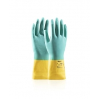 Chemical gloves AlphaTec® 87-900 (ex Bi-colour®) Green