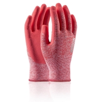 ARDON®NATURE TOUCH dipped gloves - with sales label, pink Pink