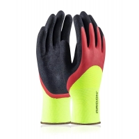 ARDON®PETRAX DOUBLE dipped gloves - with sales label Red