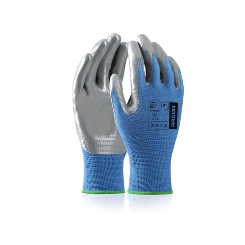 Dipped gloves ARDON®NITRAX Blue