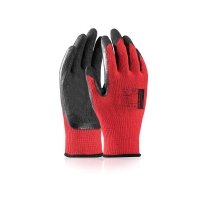 Dipped gloves ARDONSAFETY/DICK MAX - with sales label Red