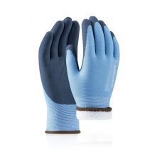 Gloves WINFINE on the stand Light blue