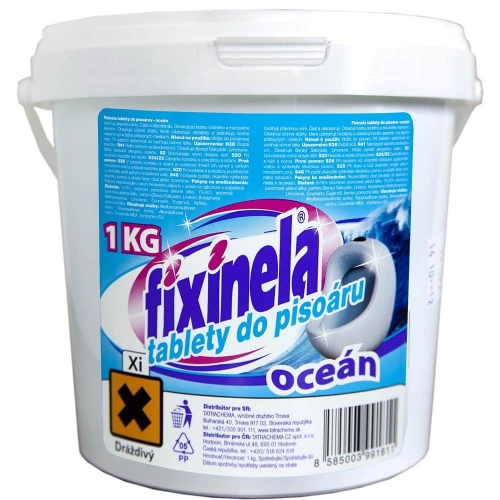 Hygienické tablety do pisoára FIXINELA, 1 kg