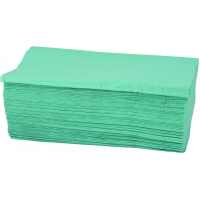ZZ towels green single layer