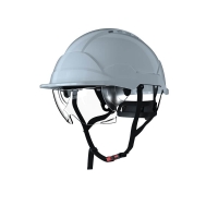 Helmet PAB WH1-0 with integrated visor red