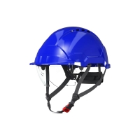 Helmet PAB WH1-0 with integrated visor red