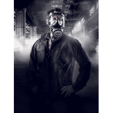 Face mask Sundström SR 200 - polycarbonate visor