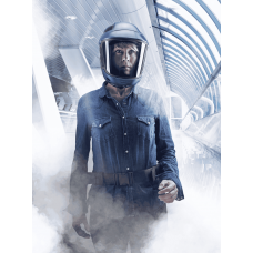 Protective shield Sundström SR 570 with air supply