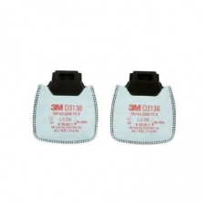 3M™ Secure Click™ Filter A1 ,with Dual Flow, D8051, pár