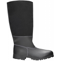 Work boots ARDON®CALLUM OB - leather/felt Black