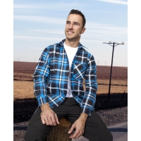 Flannel shirt ARDON® JONAH, blue Blue