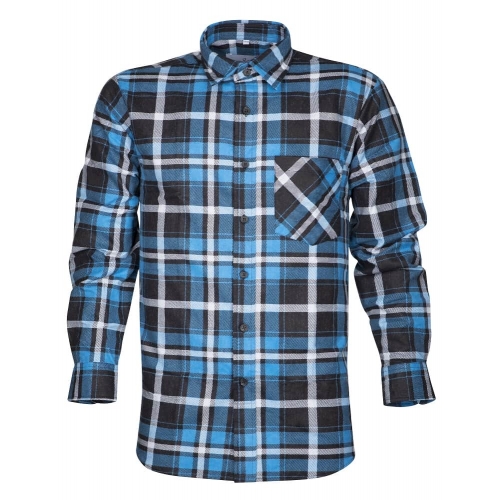 Flannel shirt ARDON® JONAH, blue Blue