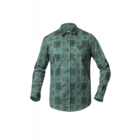 Flannel shirt ARDON®URBAN, green Green