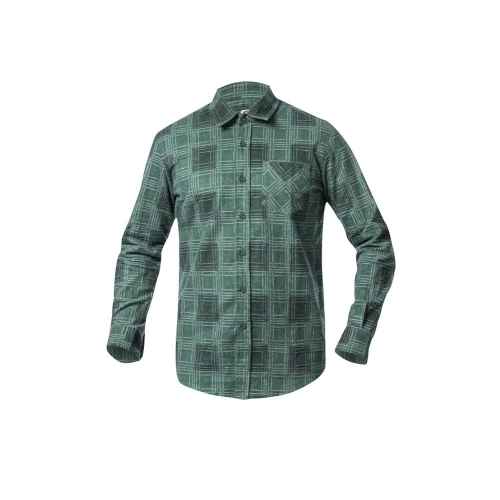 Flannel shirt ARDON®URBAN, green Green