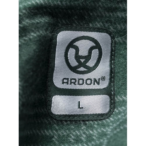 Flannel shirt ARDON®URBAN, green Green