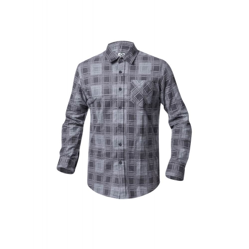 Flannel shirt ARDON®URBAN, gray Gray