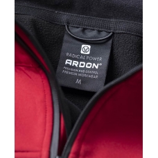 Bunda softsh. ARDON®SPIRIT zimná, červená