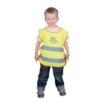Children's reflective vest ARDON®ALEX yellow Yellow