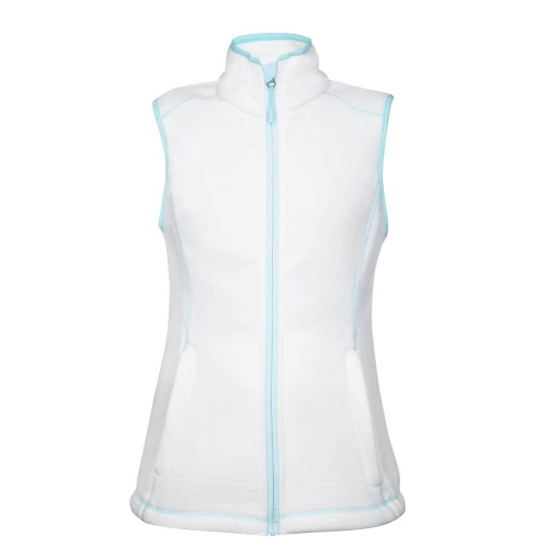 Women's ARDON®JANETTE fleece vest, white White