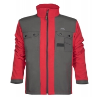 ARDON®BRICE soft. jacket red-grey