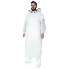 PE raincoat ARDON®MIKE White White