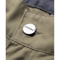 Waist pants ARDON®SUMMER khaki shortened Khaki