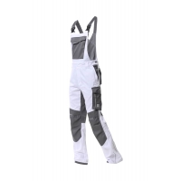 Pants with bib ARDON®SUMMER white White