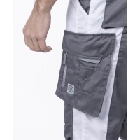 Pants with bib ARDON®SUMMER white White