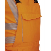 Pants with bib ARDON®SIGNAL orange Orange-yellow