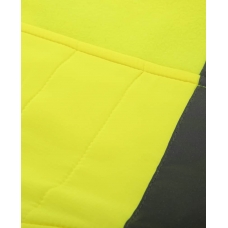 Yellow hi-viz fleece sweatshirt Yellow